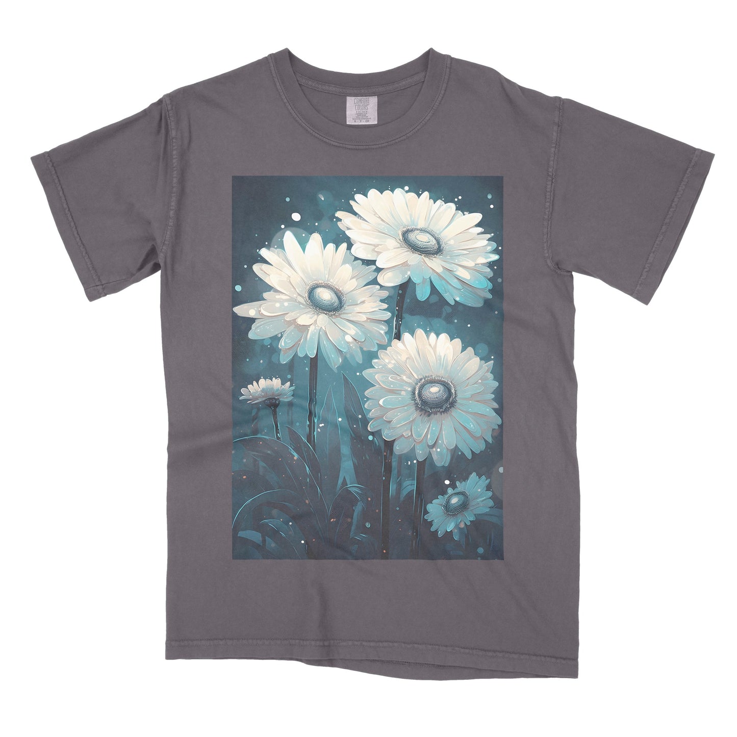 Moonlit Petals - Unisex Crew Tee