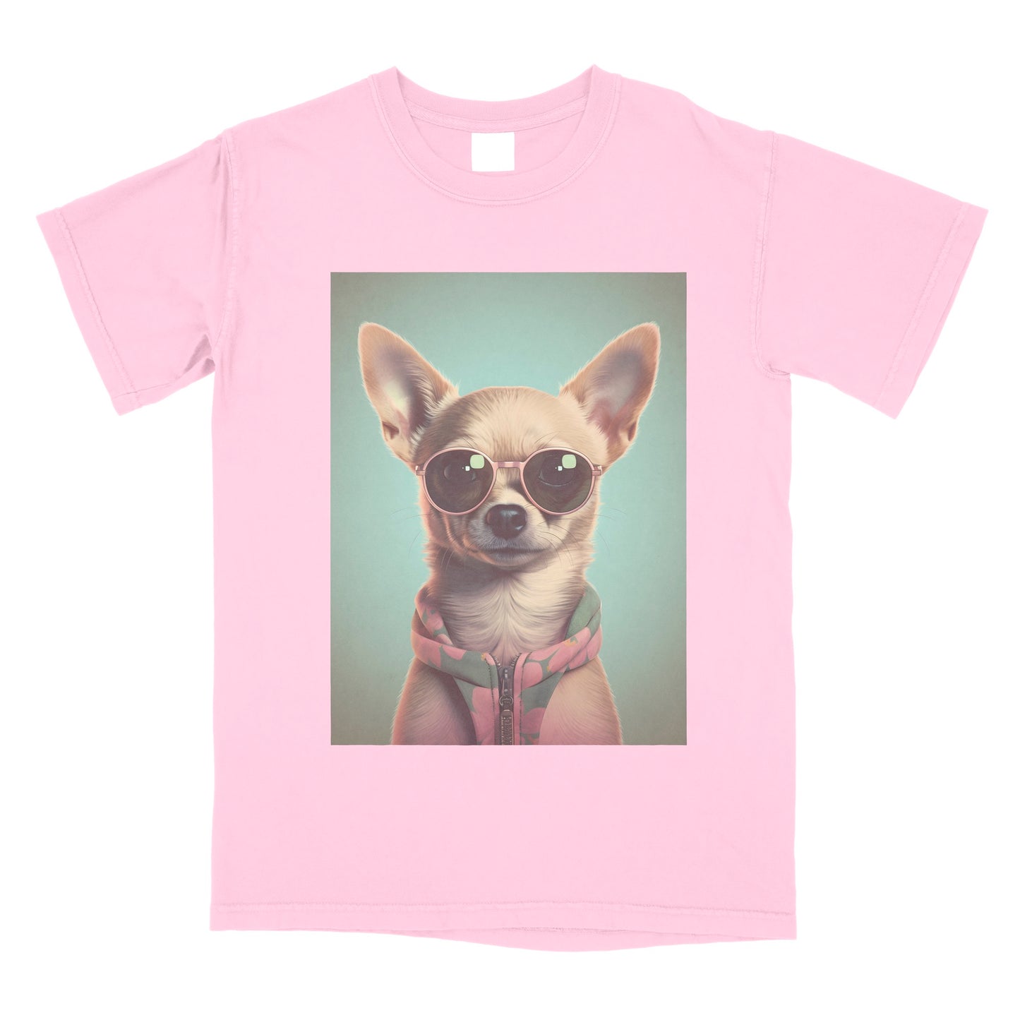 Summertime Chihuahua - Unisex Crew Tee