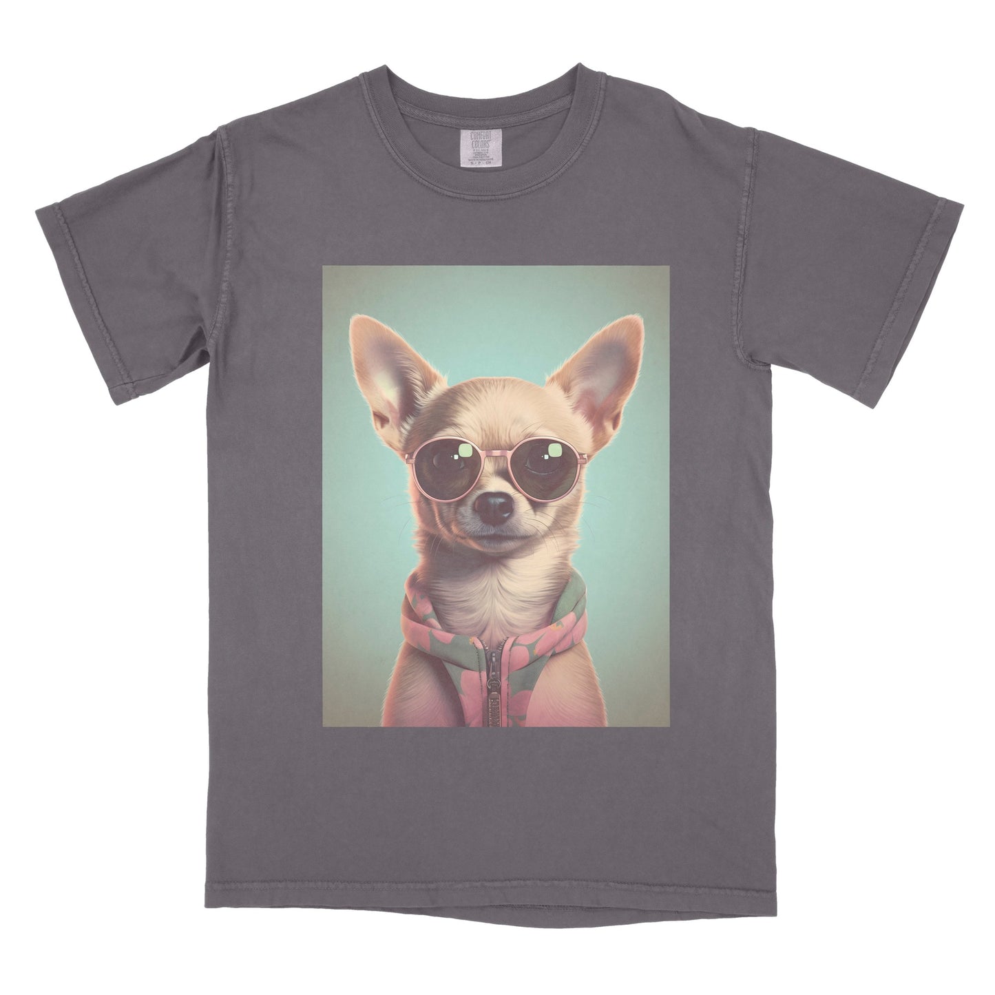 Summertime Chihuahua - Unisex Crew Tee