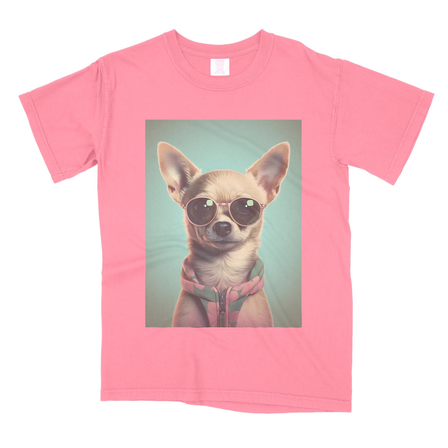 Summertime Chihuahua - Unisex Crew Tee