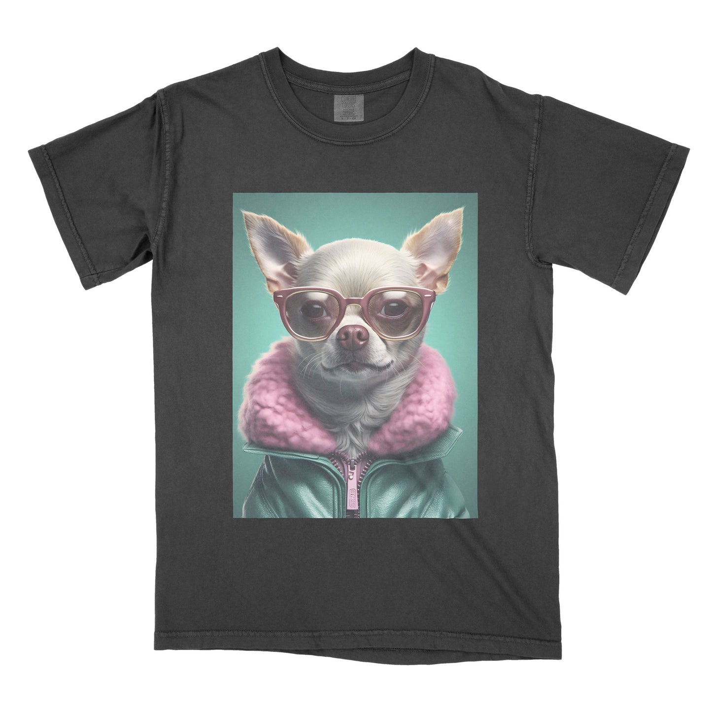 Wintertime Chihuahua - Unisex Crew Tee