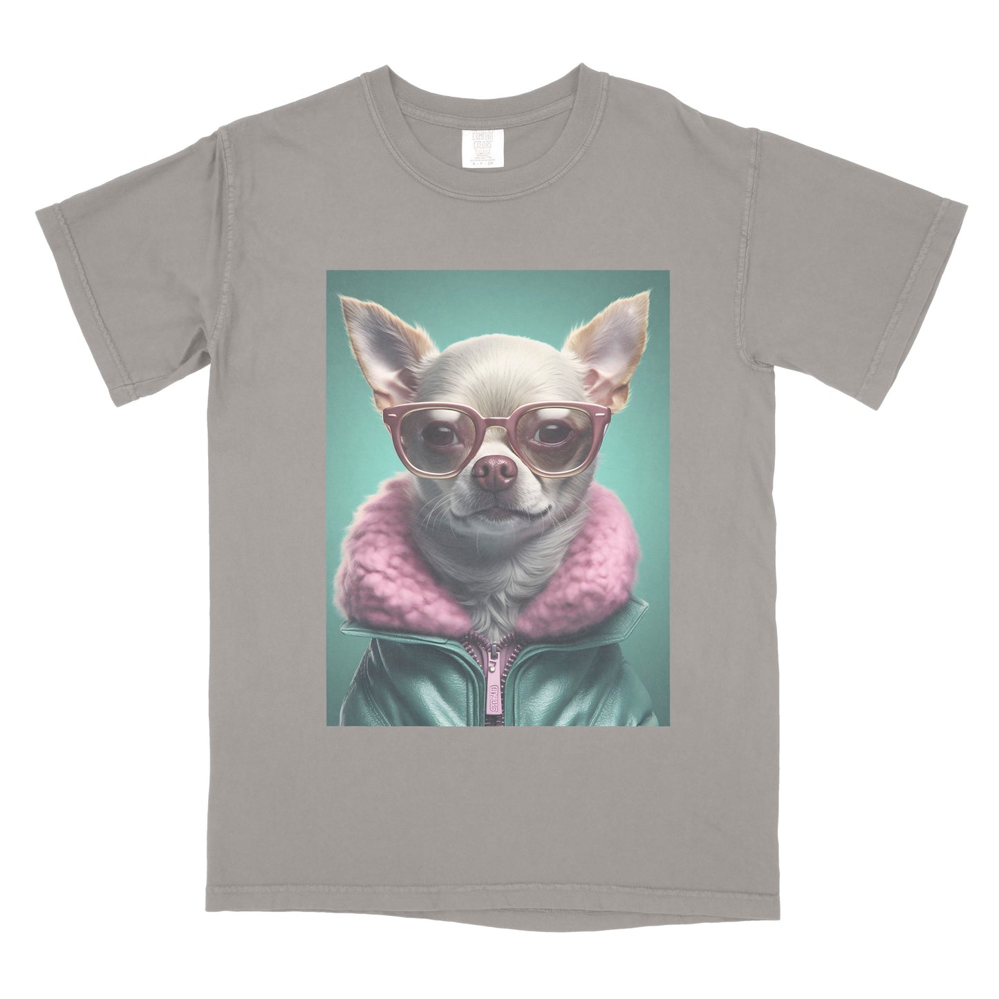 Wintertime Chihuahua - Unisex Crew Tee