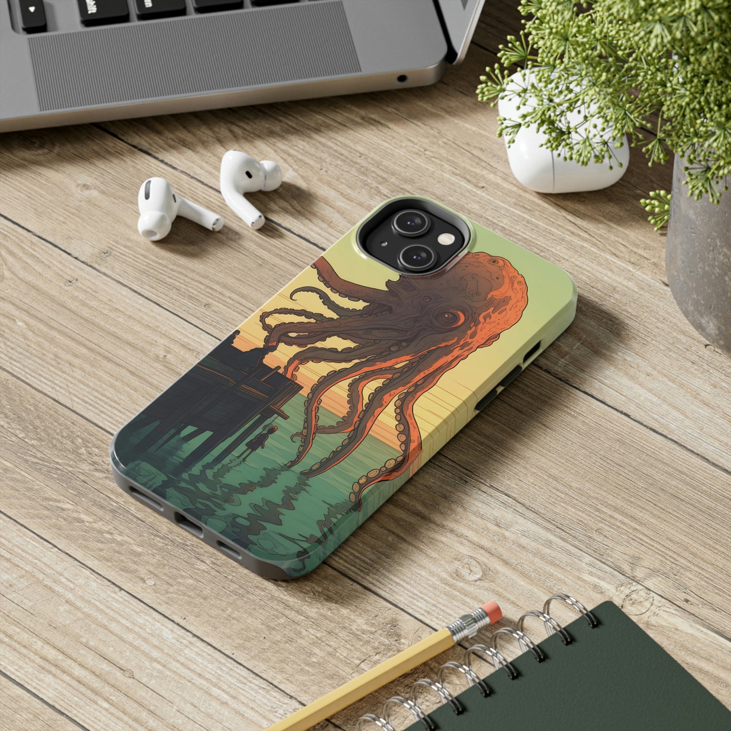 Visitor from the Deep - Tough iPhone Case - Fowl Duck