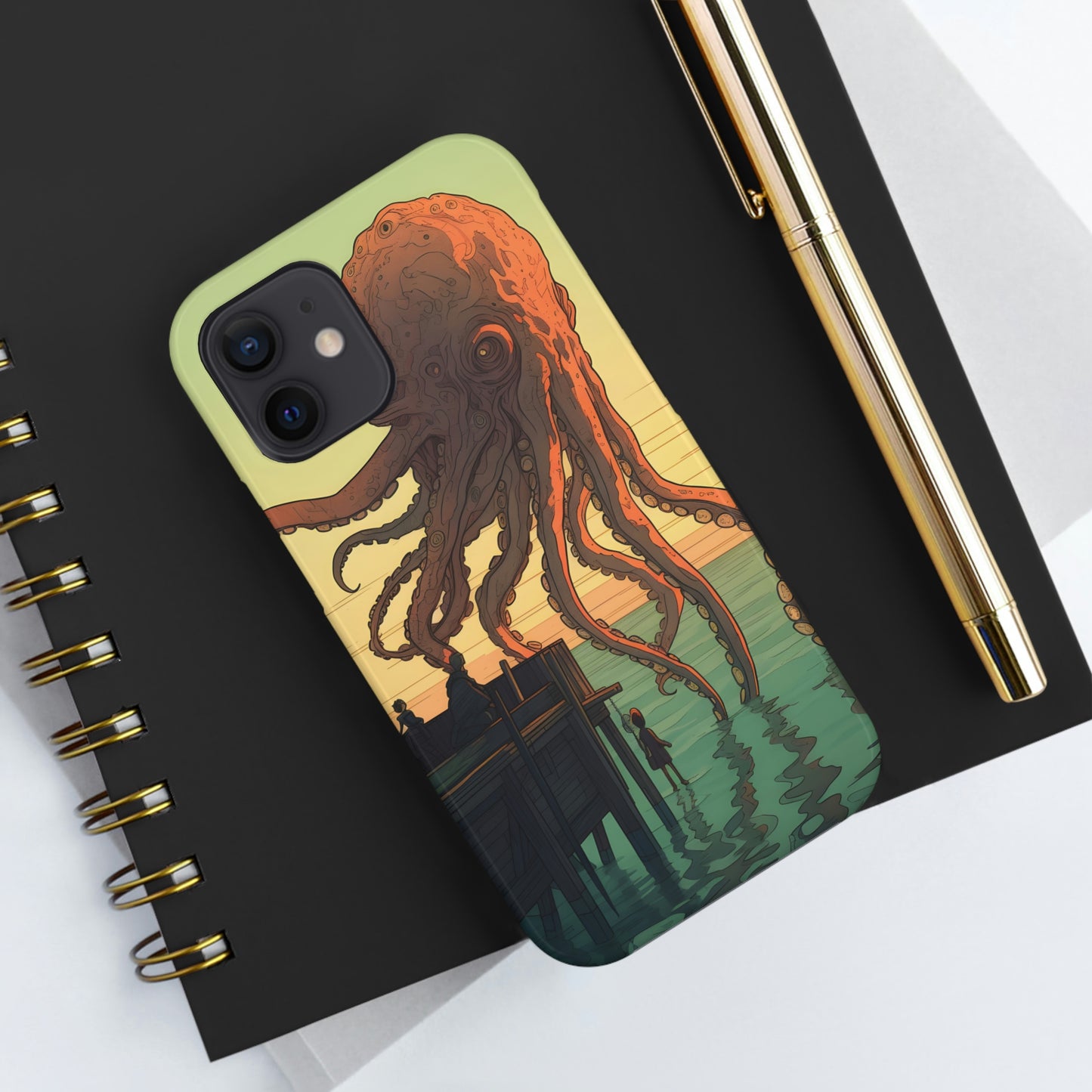 Visitor from the Deep - Tough iPhone Case - Fowl Duck