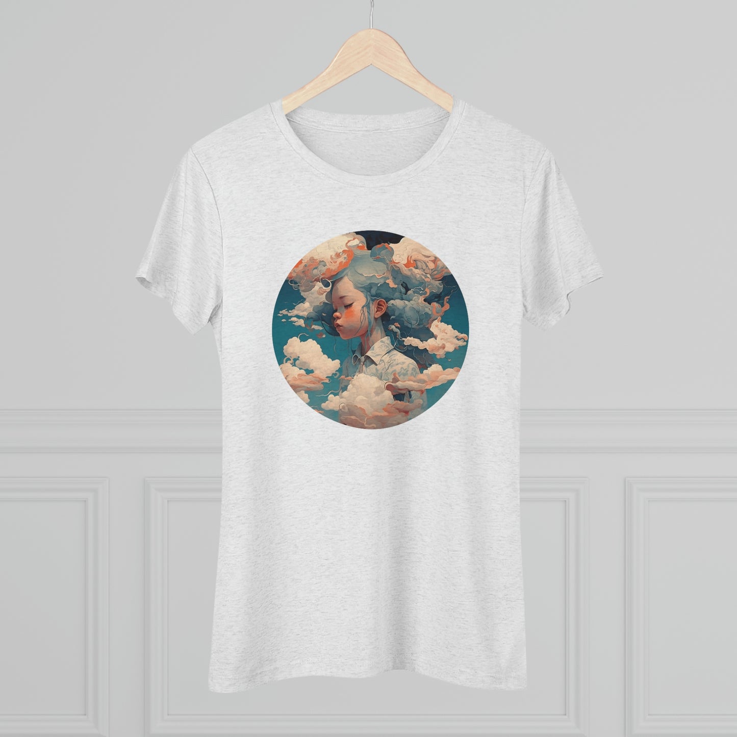 Head in the Clouds - Women's Tee - Fowl Duck