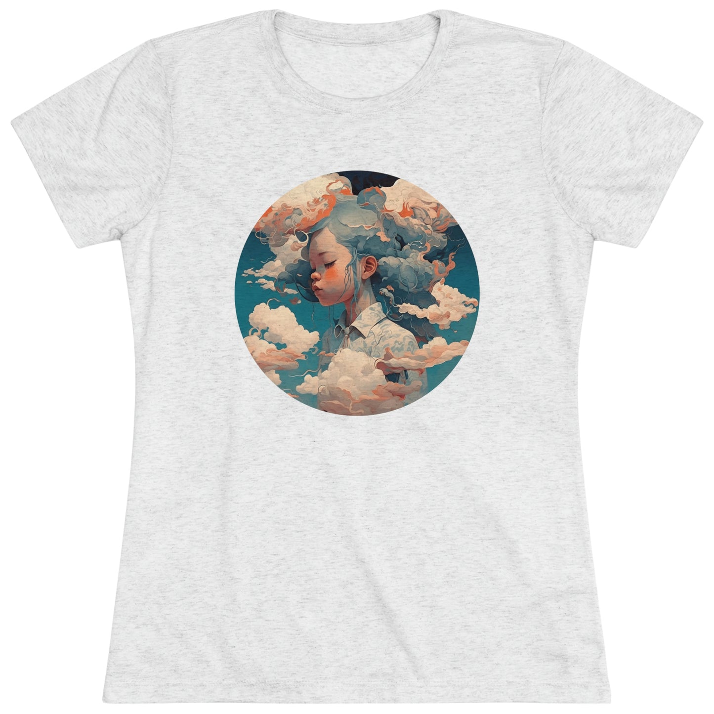Head in the Clouds - Women's Tee - Fowl Duck