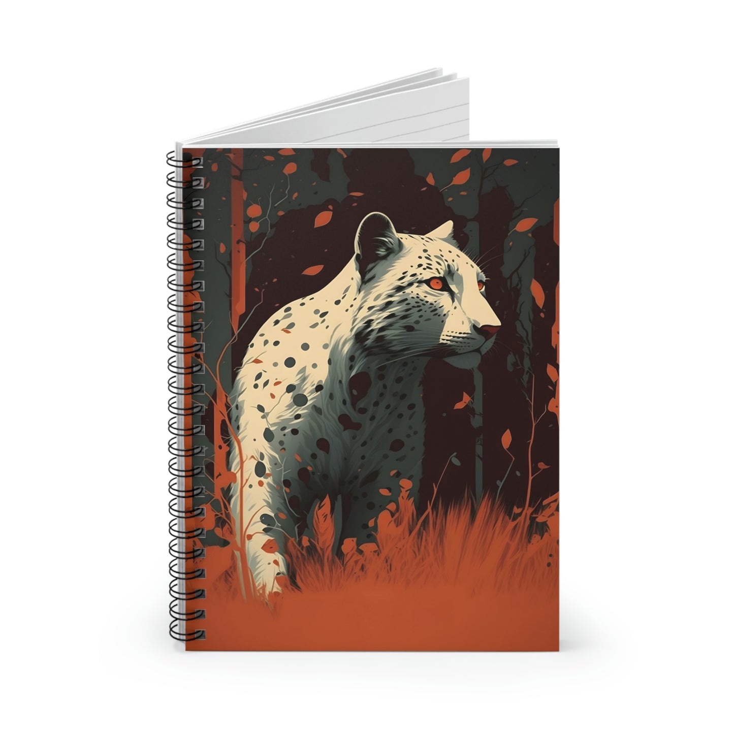 Blood and Snow - Spiral Notebook - Fowl Duck