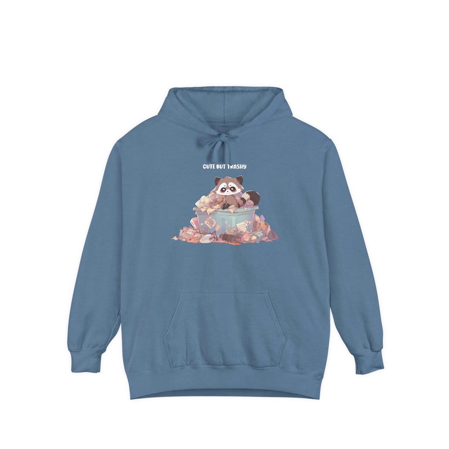 Cute But Trashy - Unisex Pullover Hoodie - Fowl Duck