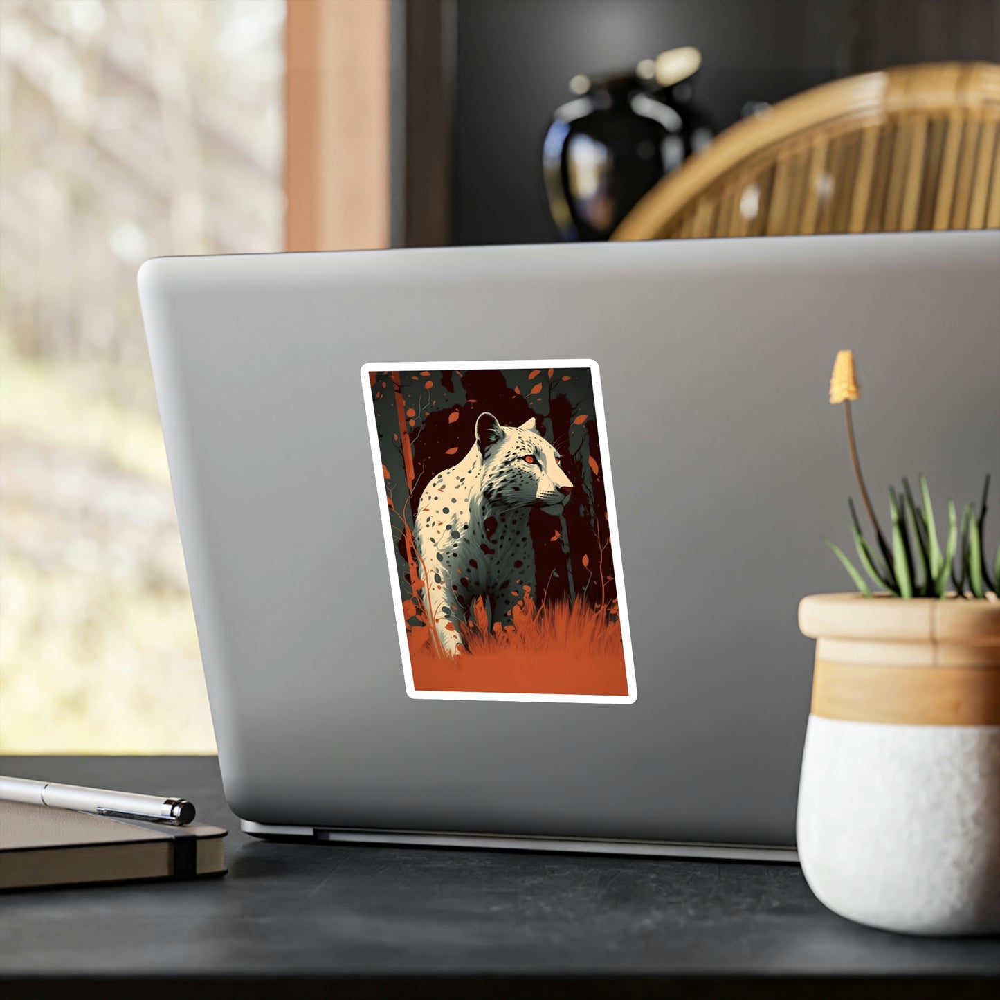 Blood and Snow - Vinyl Sticker - Fowl Duck