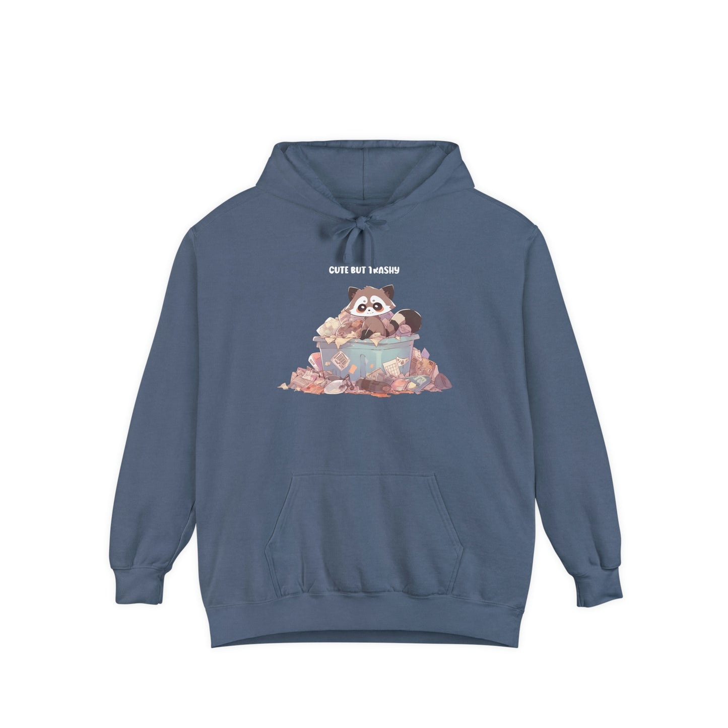Cute But Trashy - Unisex Pullover Hoodie - Fowl Duck