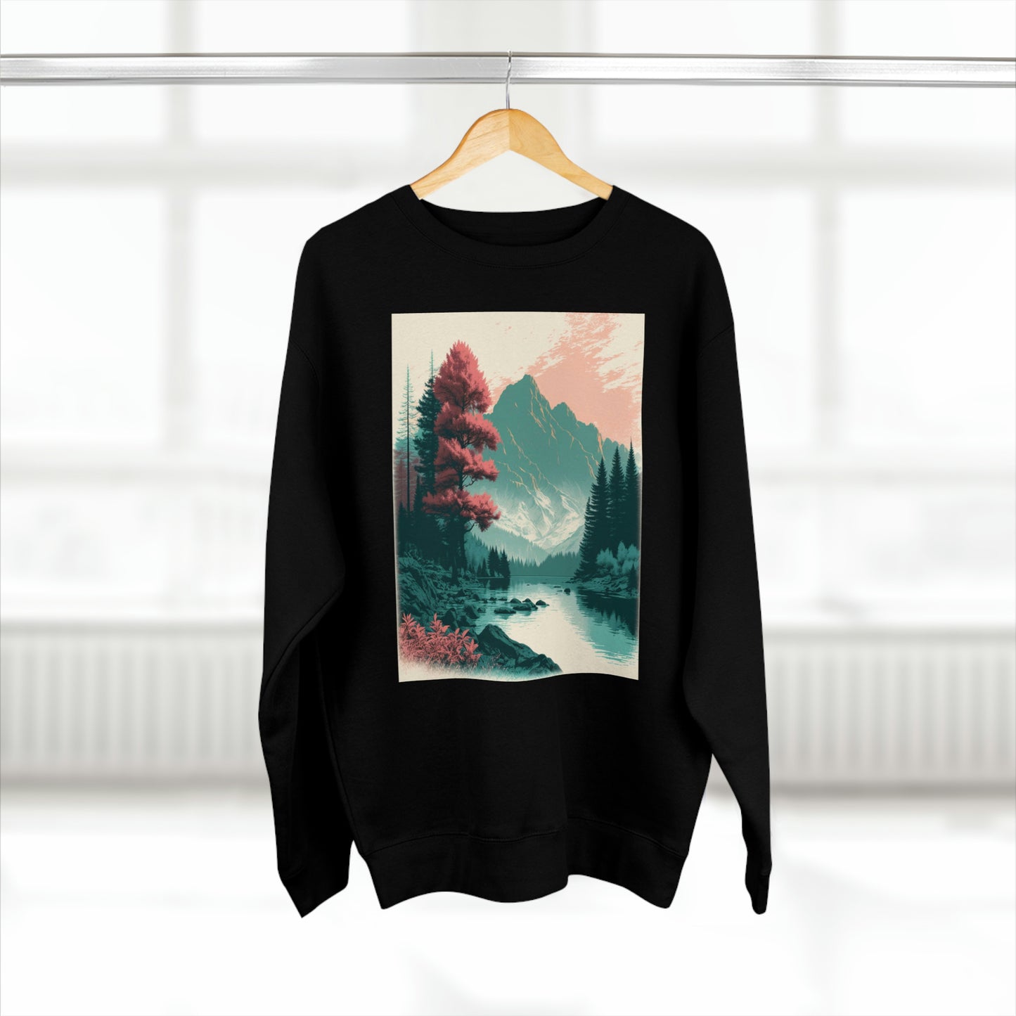 Tranquil Trail - Unisex Crewneck Sweatshirt - Fowl Duck