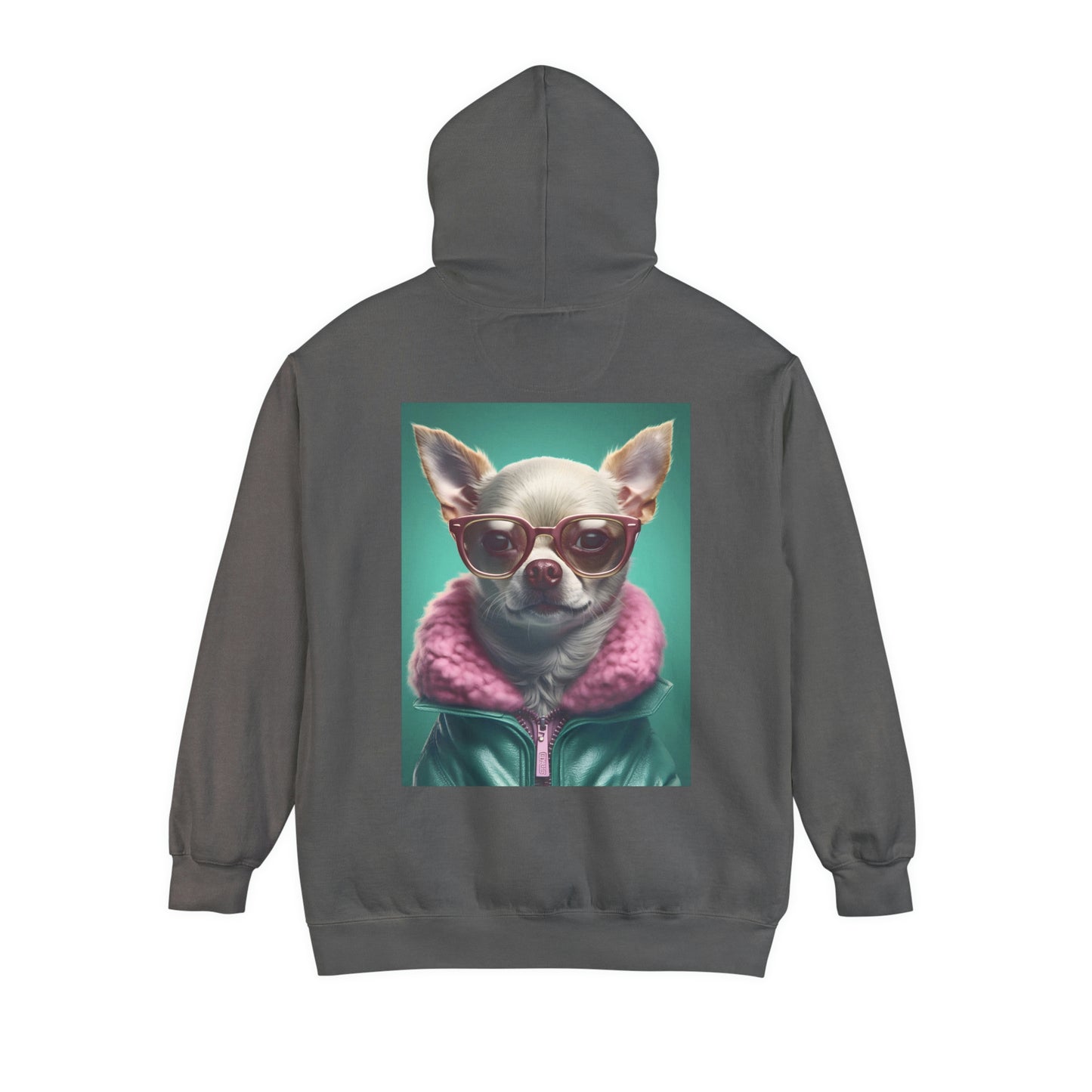 Wintertime Chihuahua - Unisex Pullover Hoodie - Fowl Duck