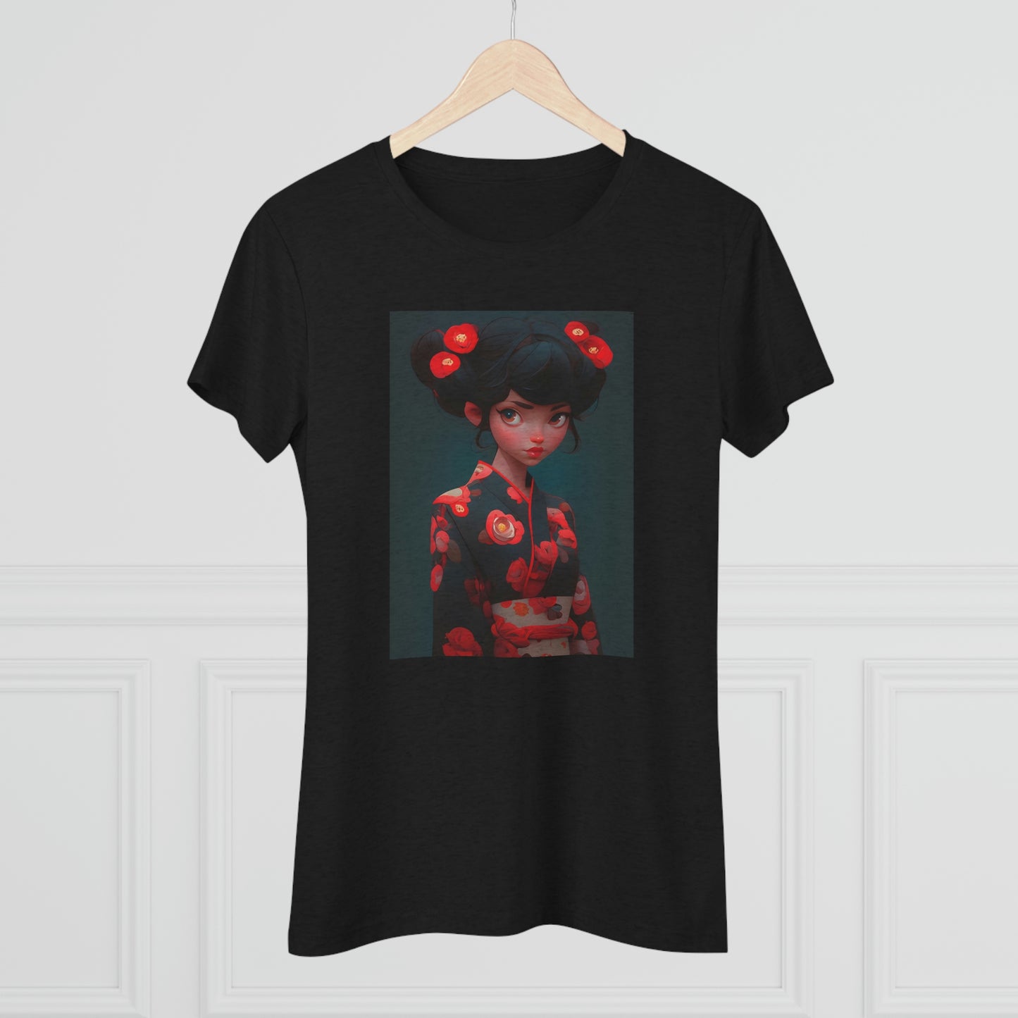 Blooming Kimono - Women's Tee - Fowl Duck