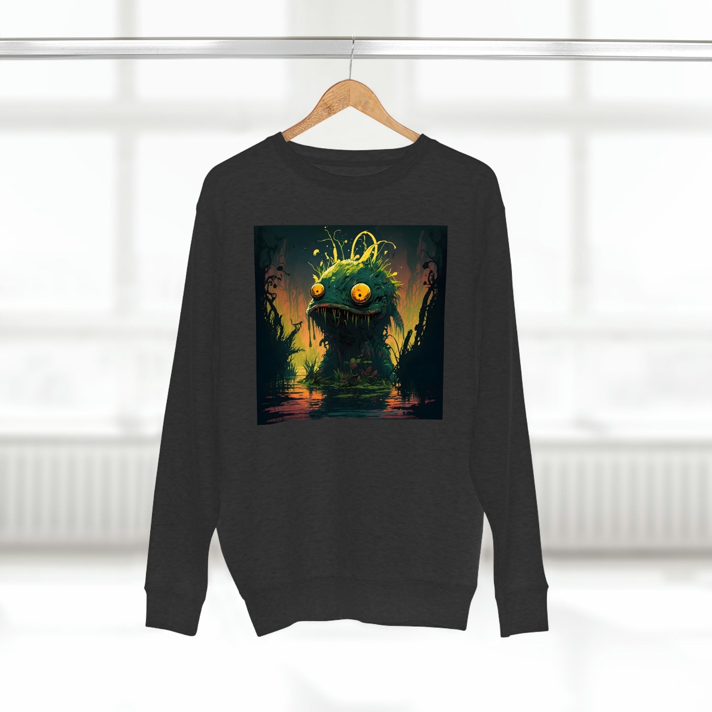 Swamp Friend - Unisex Crewneck Sweatshirt - Fowl Duck