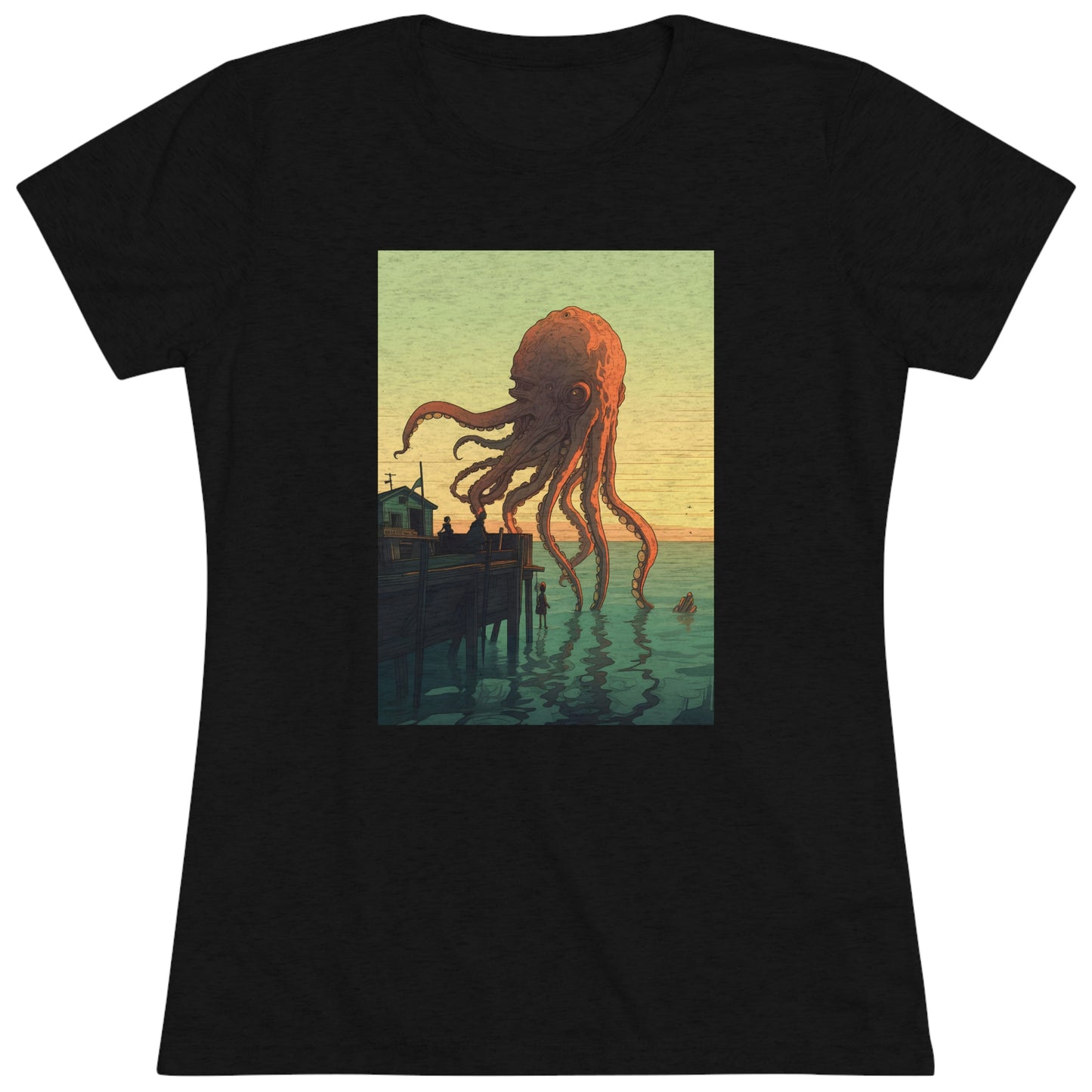 Visitor from the Deep - Women's Tee - Fowl Duck
