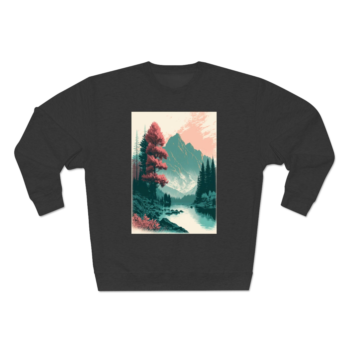 Tranquil Trail - Unisex Crewneck Sweatshirt - Fowl Duck