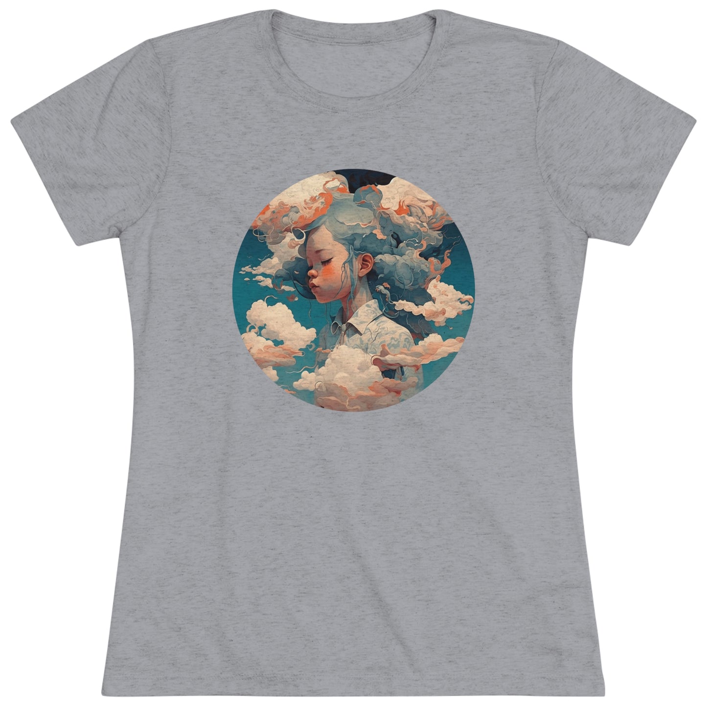Head in the Clouds - Women's Tee - Fowl Duck