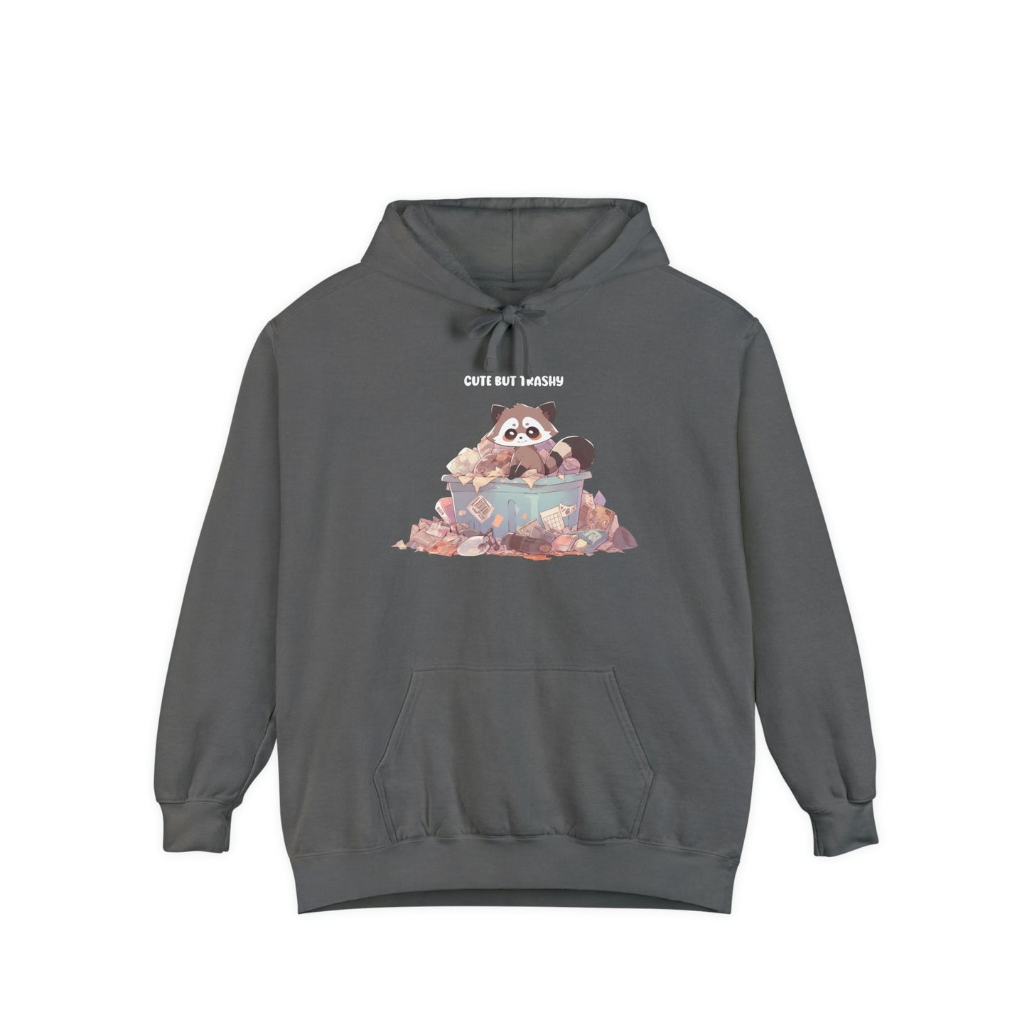 Cute But Trashy - Unisex Pullover Hoodie - Fowl Duck