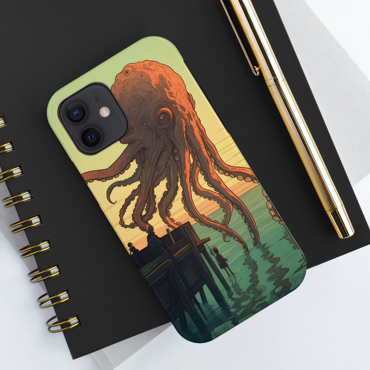 Visitor from the Deep - Tough iPhone Case - Fowl Duck