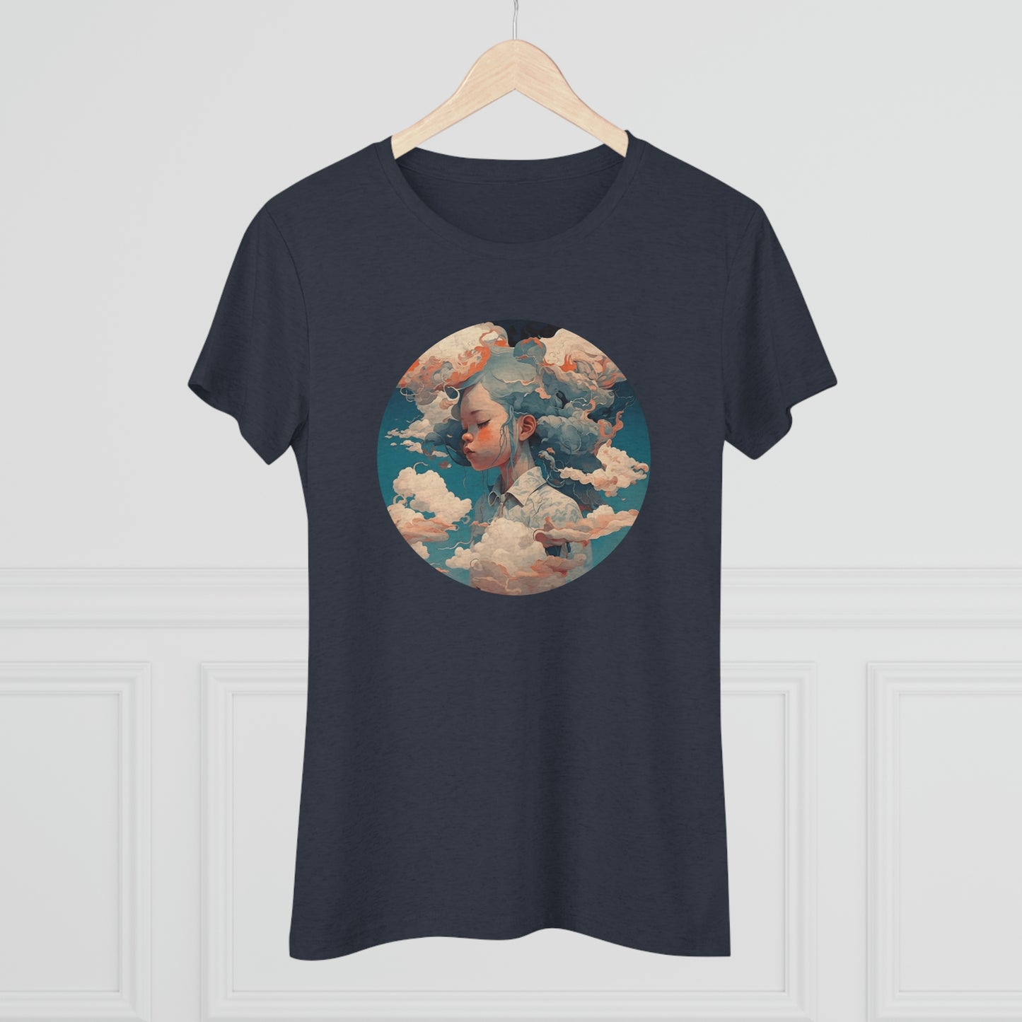 Head in the Clouds - Women's Tee - Fowl Duck