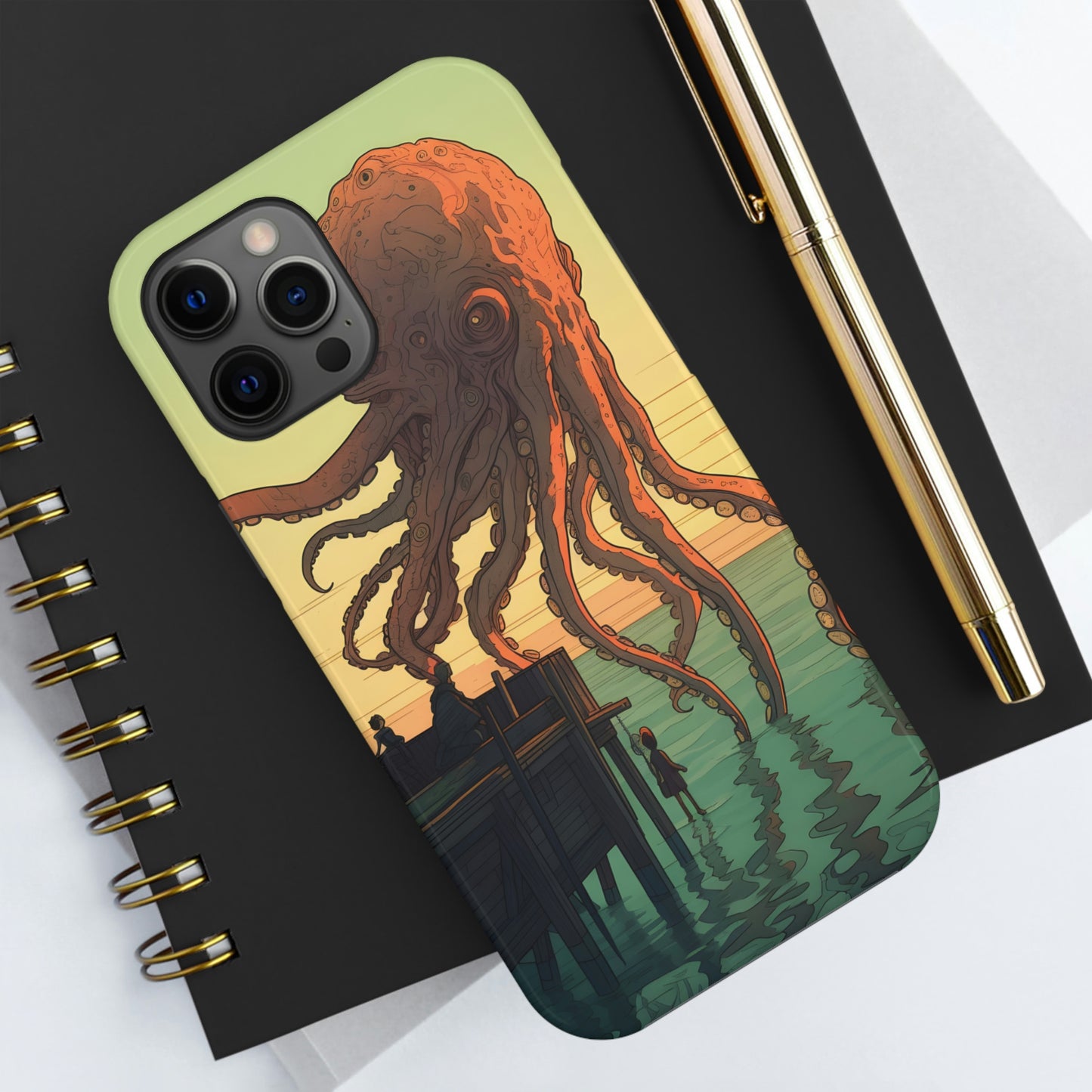 Visitor from the Deep - Tough iPhone Case - Fowl Duck
