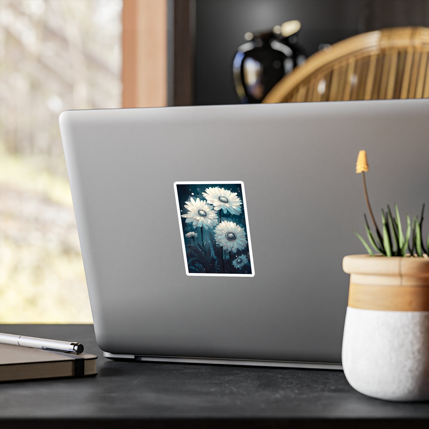 Moonlit Petals - Vinyl Sticker