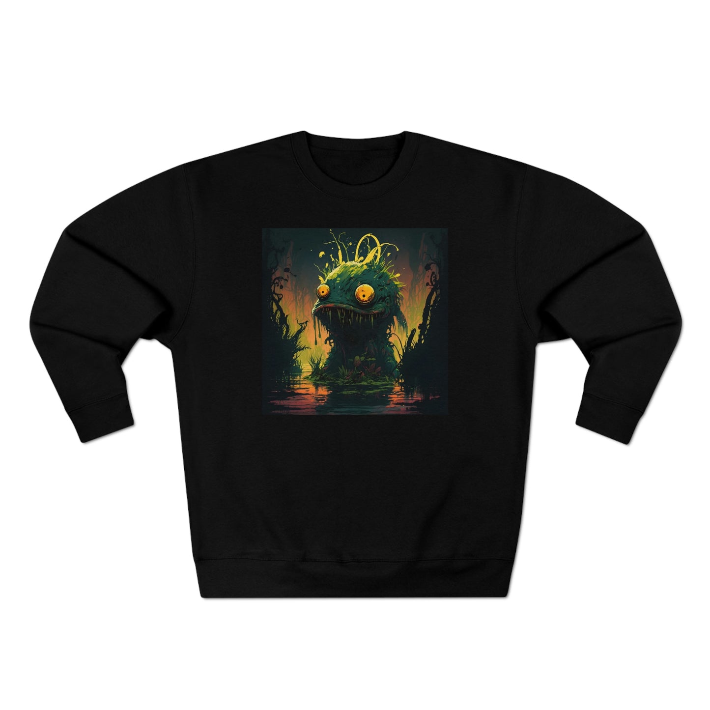 Swamp Friend - Unisex Crewneck Sweatshirt - Fowl Duck