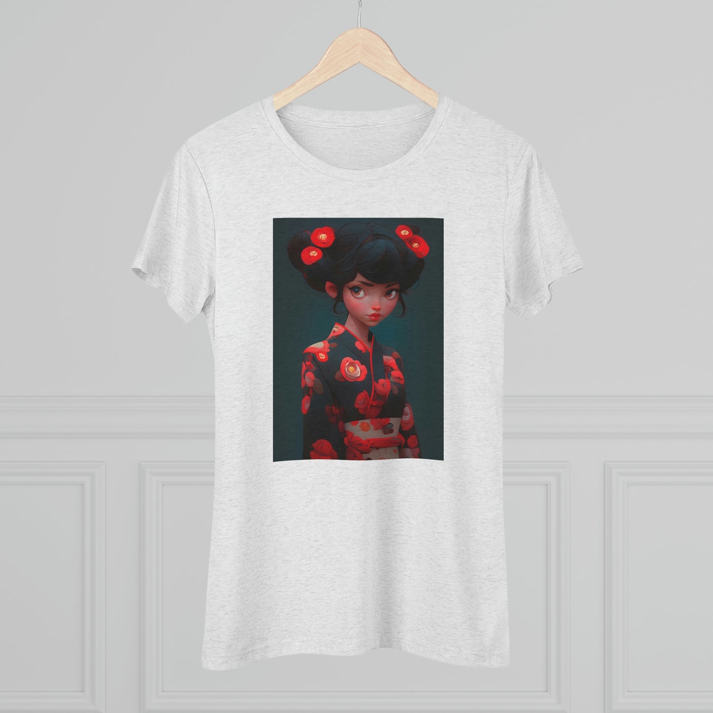 Blooming Kimono - Women's Tee - Fowl Duck