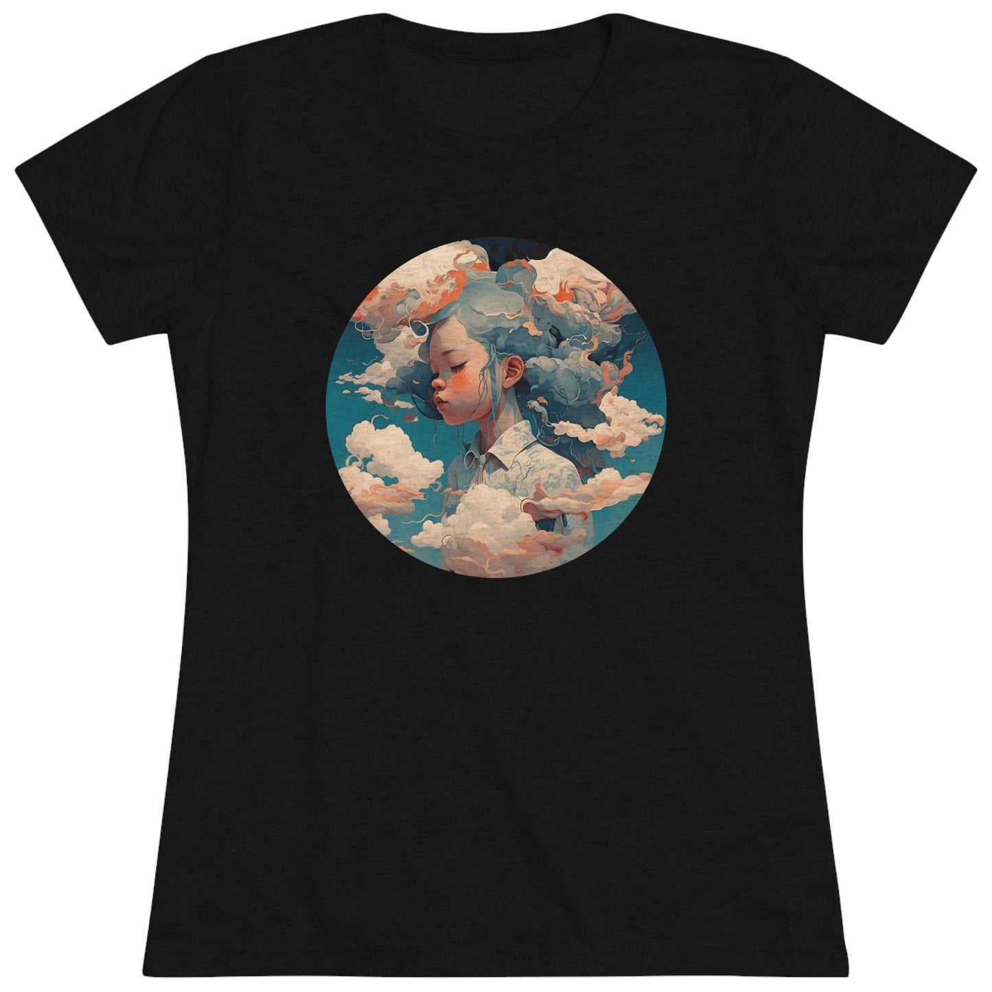 Head in the Clouds - Women's Tee - Fowl Duck