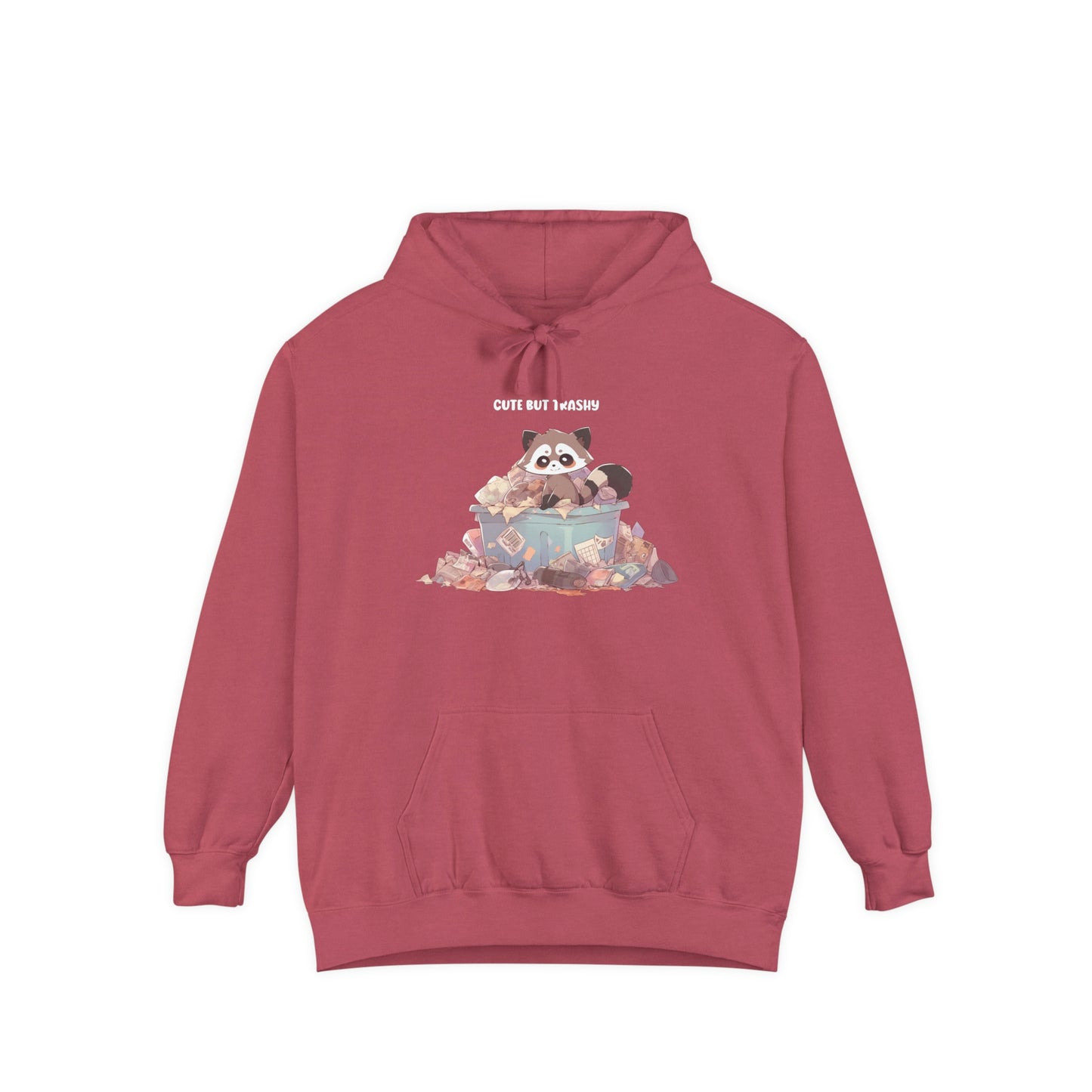 Cute But Trashy - Unisex Pullover Hoodie - Fowl Duck