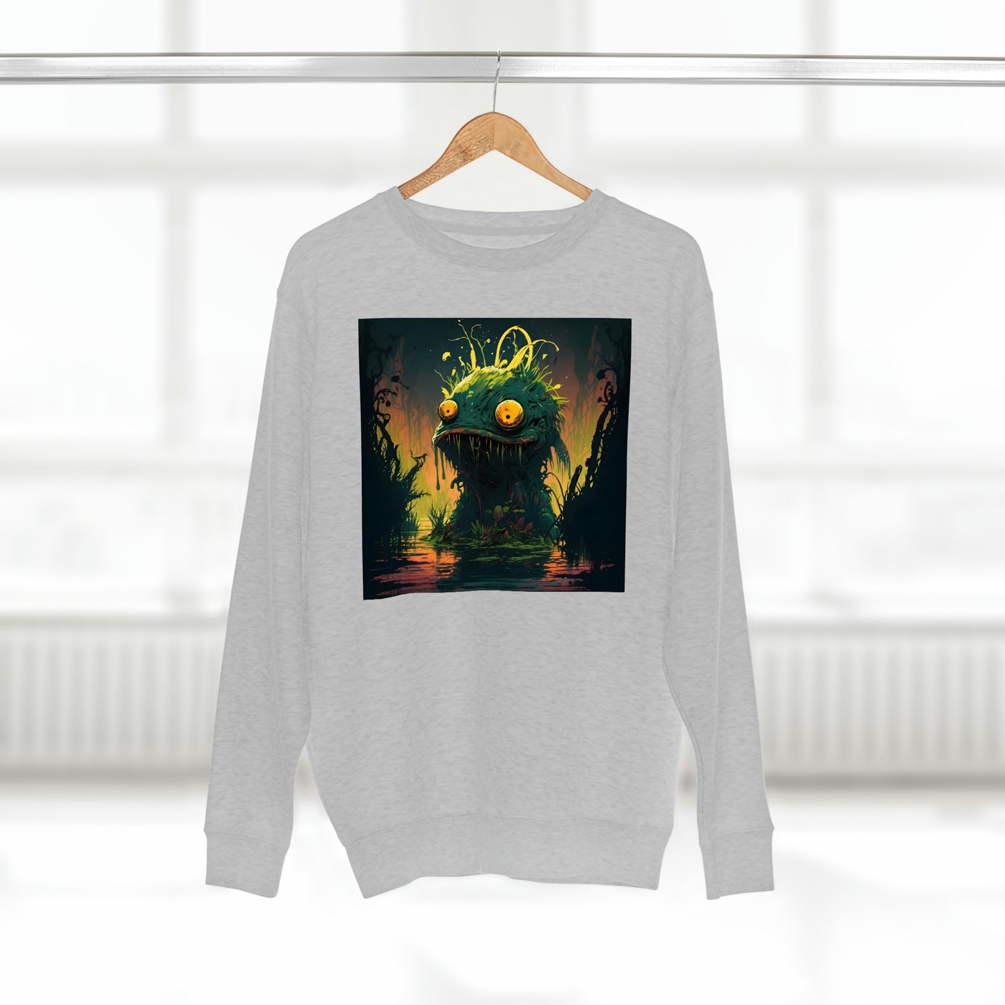 Swamp Friend - Unisex Crewneck Sweatshirt - Fowl Duck