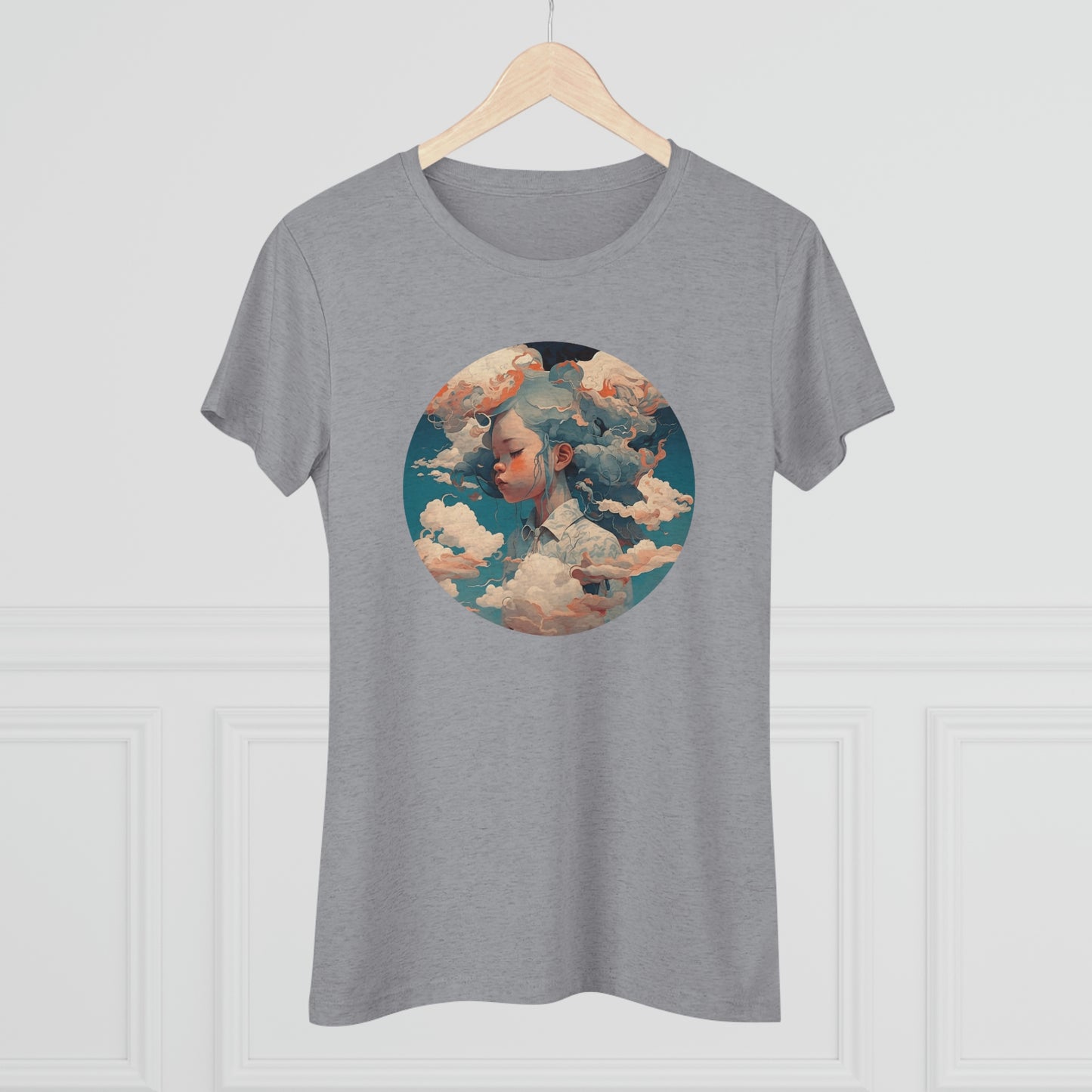 Head in the Clouds - Women's Tee - Fowl Duck