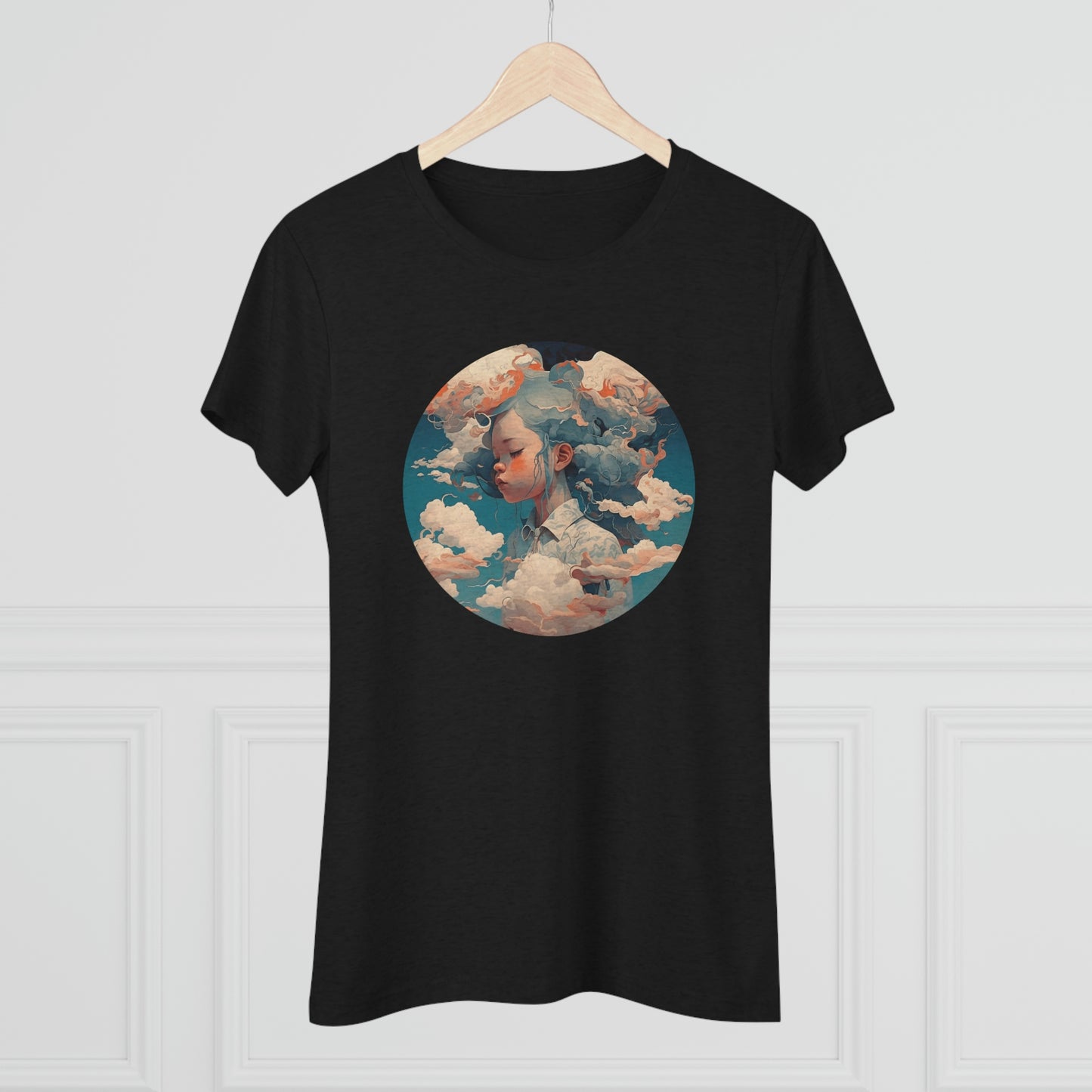 Head in the Clouds - Women's Tee - Fowl Duck