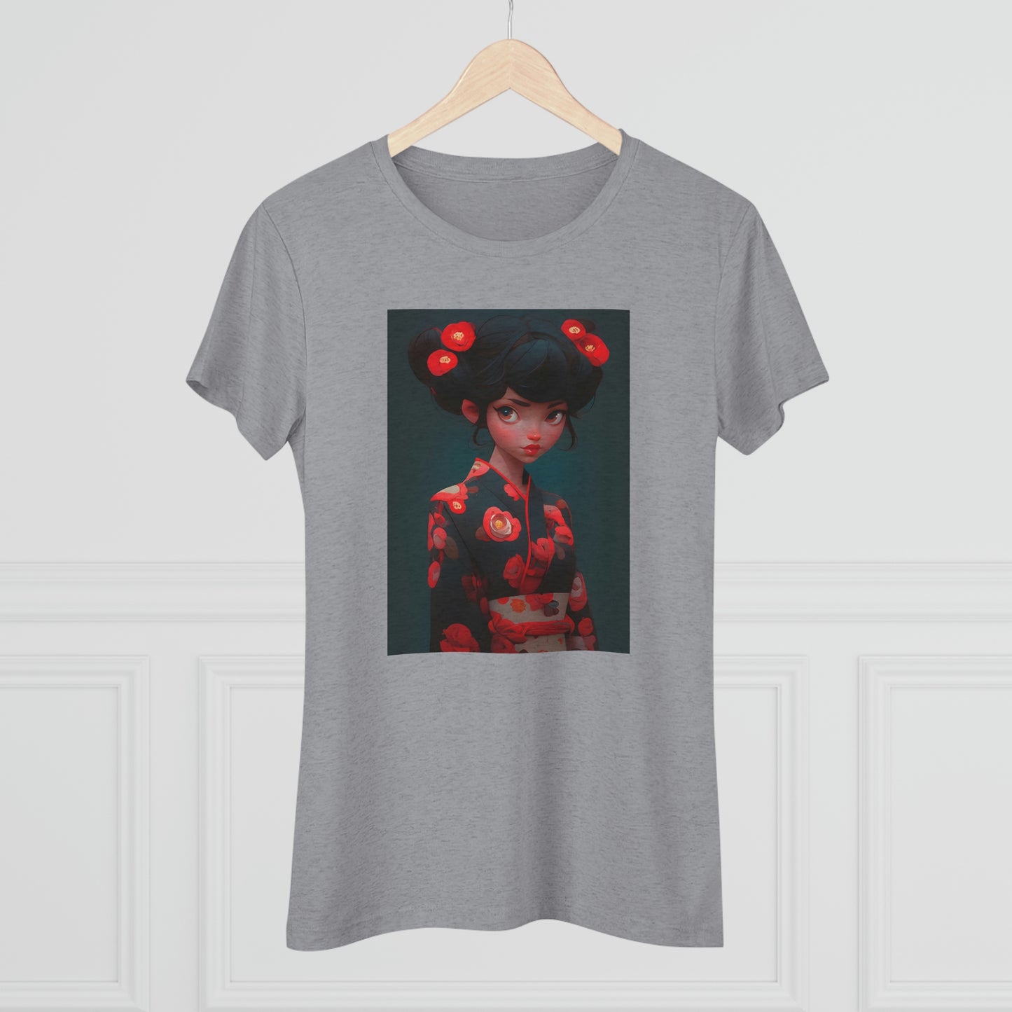 Blooming Kimono - Women's Tee - Fowl Duck
