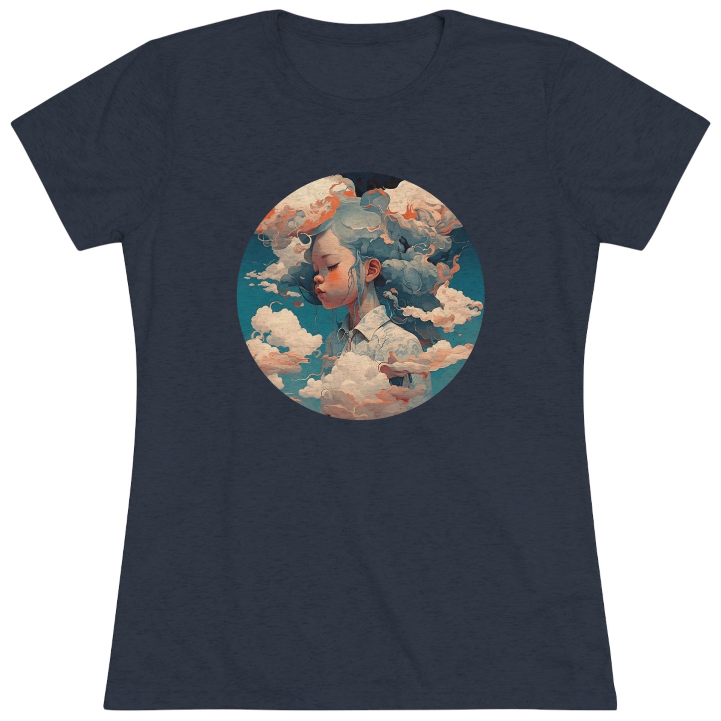 Head in the Clouds - Women's Tee - Fowl Duck