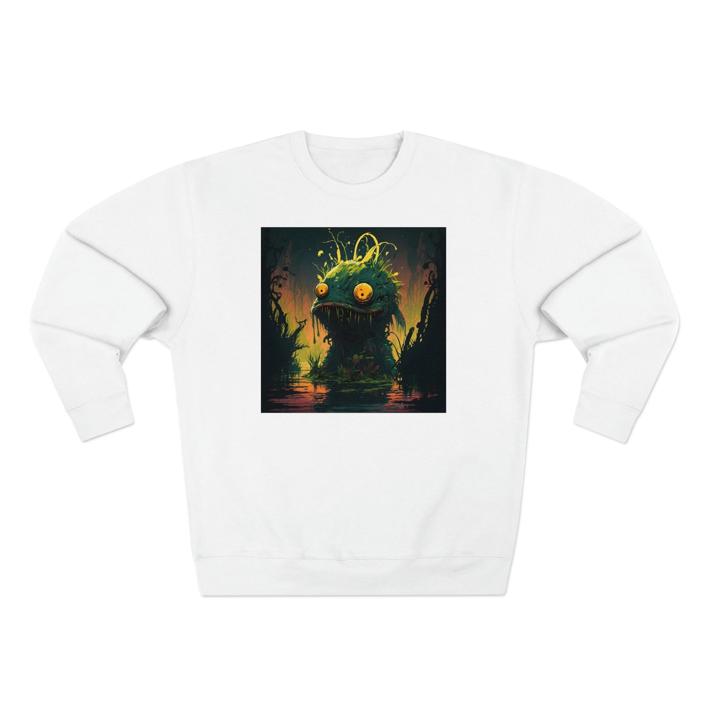 Swamp Friend - Unisex Crewneck Sweatshirt - Fowl Duck