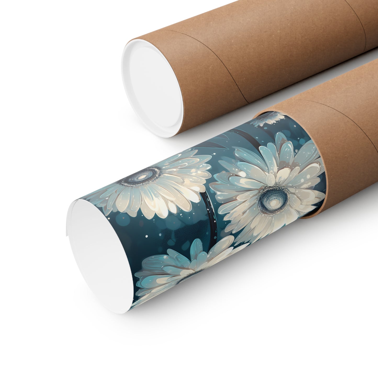 Moonlit Petals - Premium Matte Poster