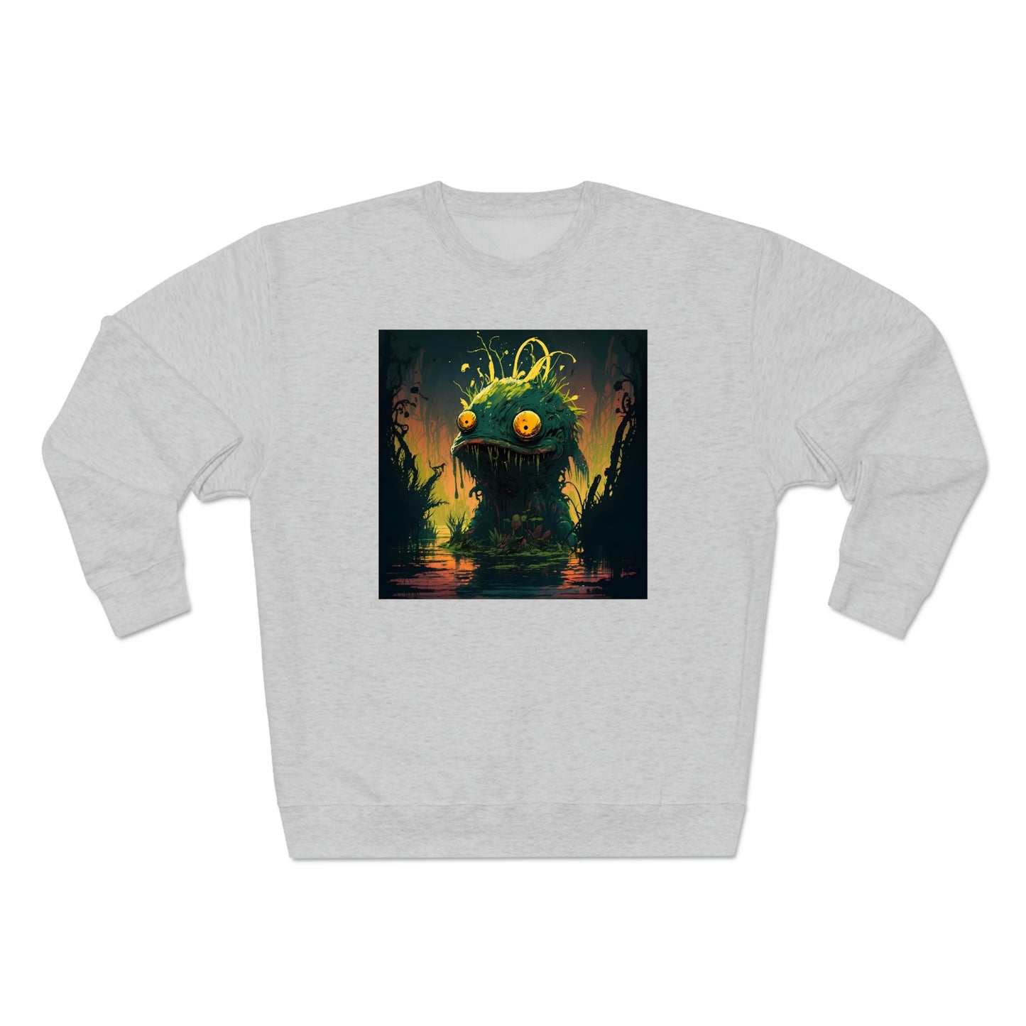 Swamp Friend - Unisex Crewneck Sweatshirt - Fowl Duck