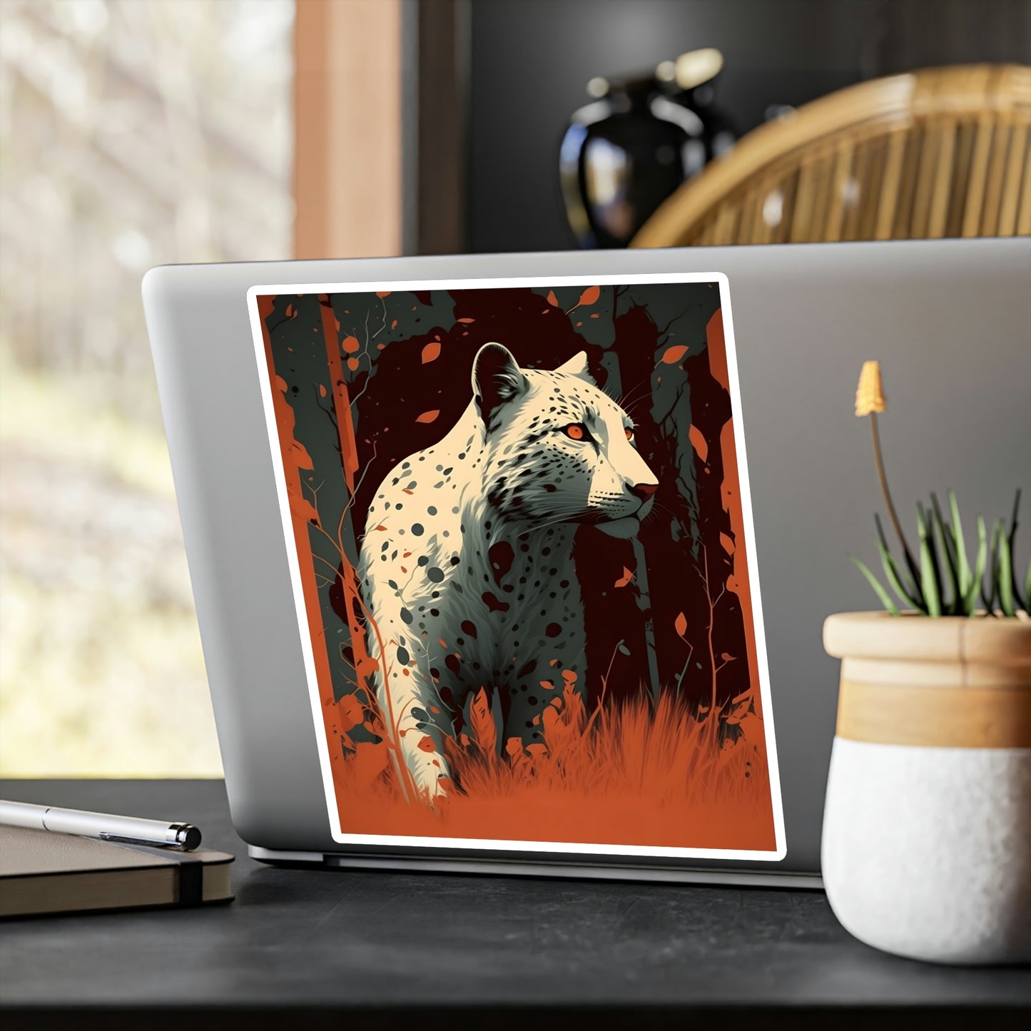 Blood and Snow - Vinyl Sticker - Fowl Duck