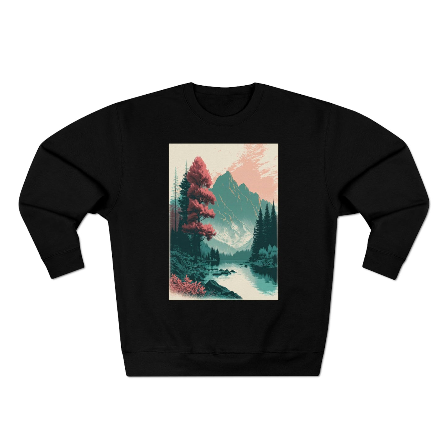 Tranquil Trail - Unisex Crewneck Sweatshirt - Fowl Duck