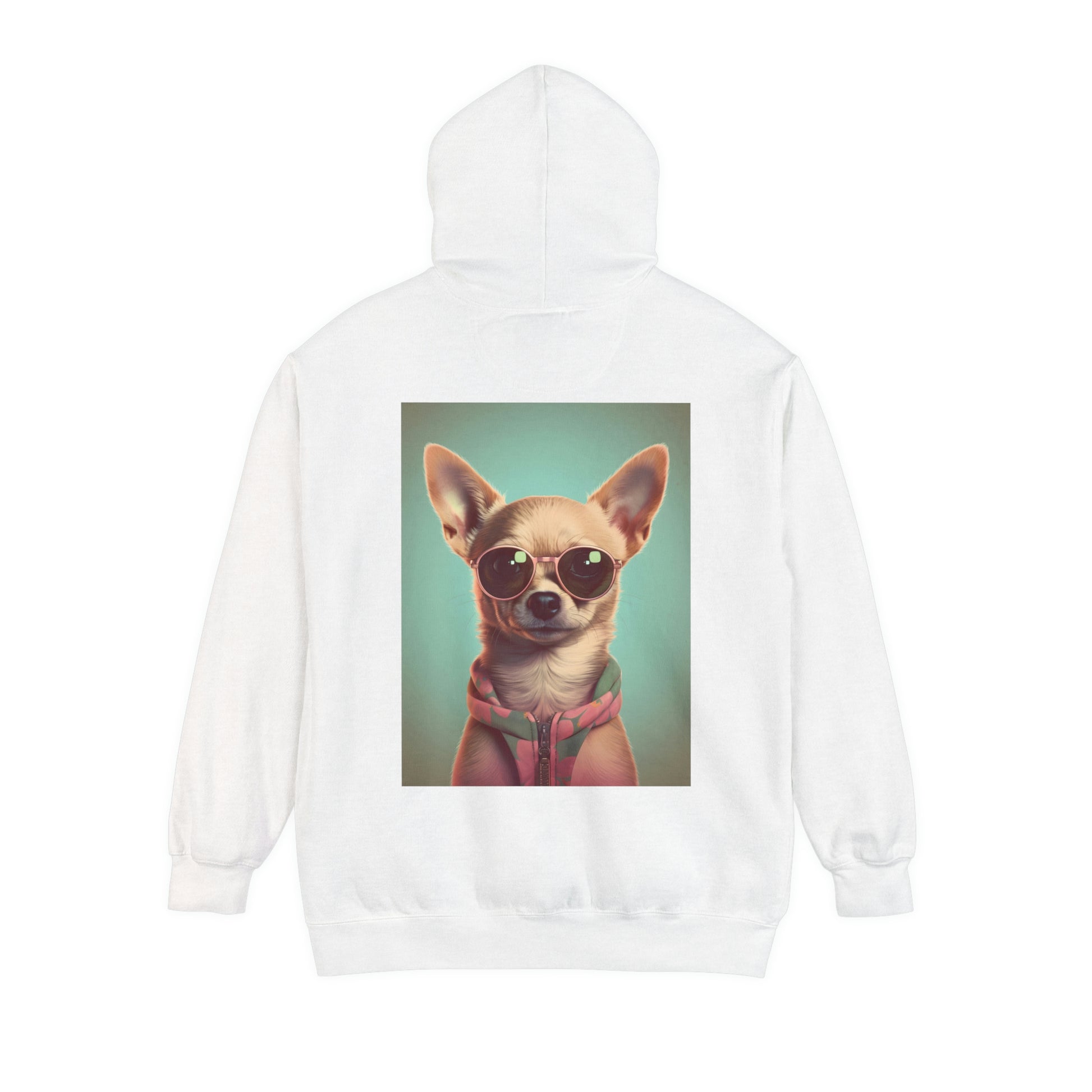 Summertime Chihuahua - Unisex Pullover Hoodie - Fowl Duck