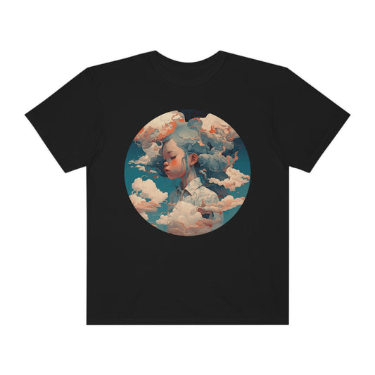 Head in the Clouds - Unisex Crew Tee - Fowl Duck