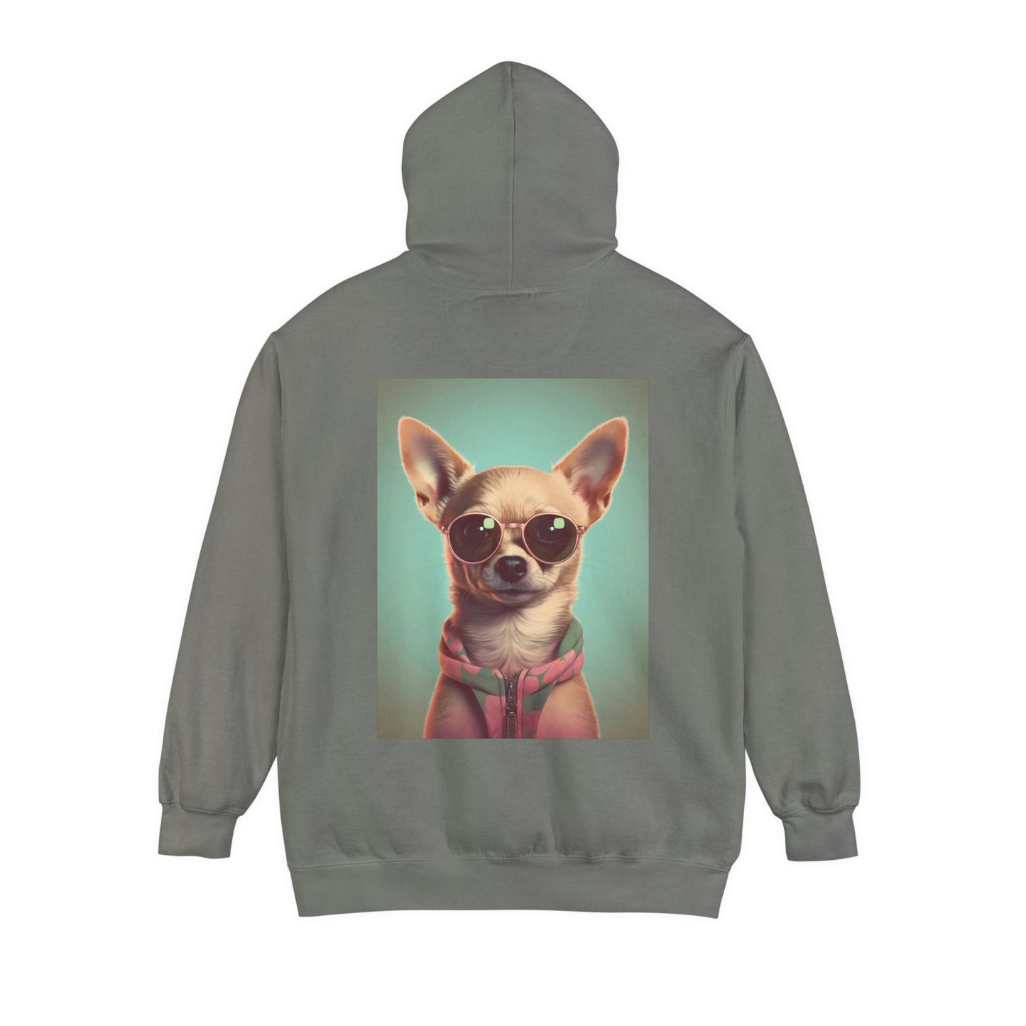 Summertime Chihuahua - Unisex Pullover Hoodie - Fowl Duck