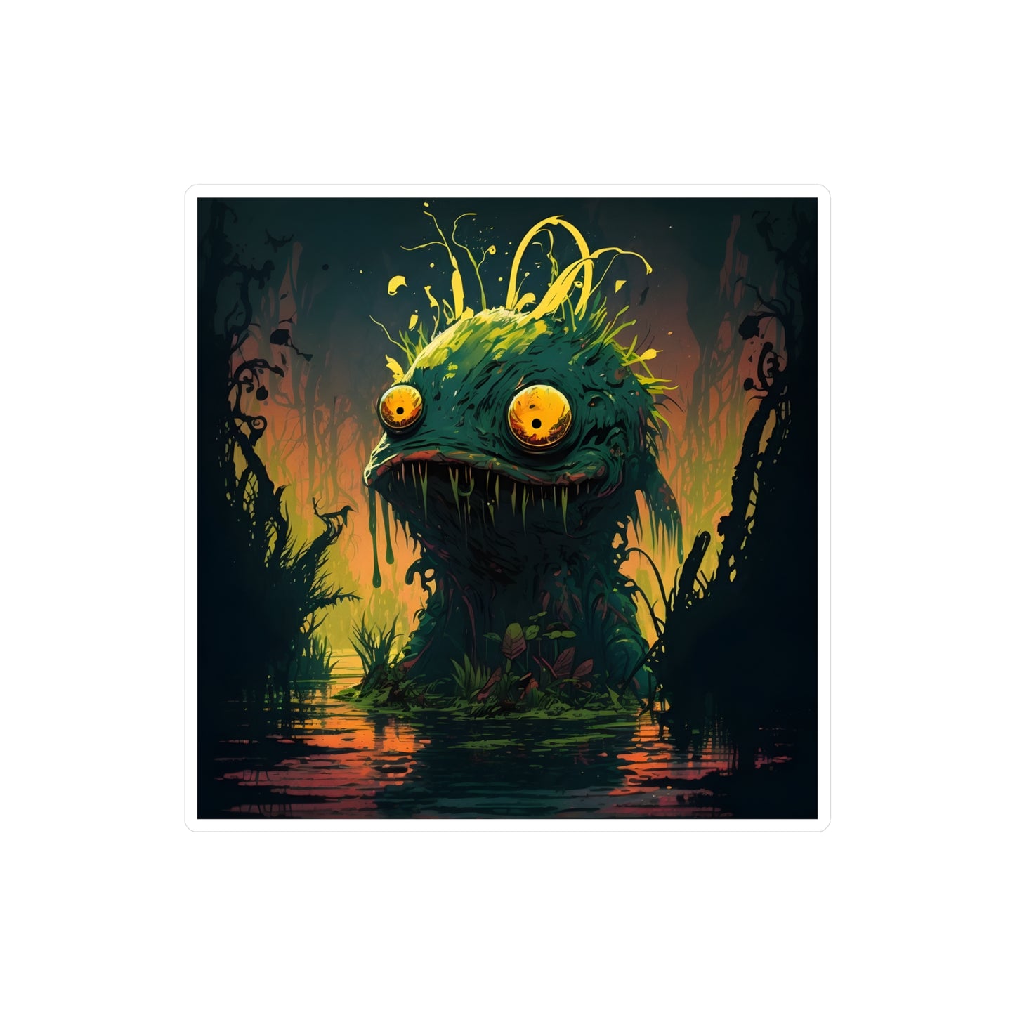 Swamp Friend - Vinyl Sticker